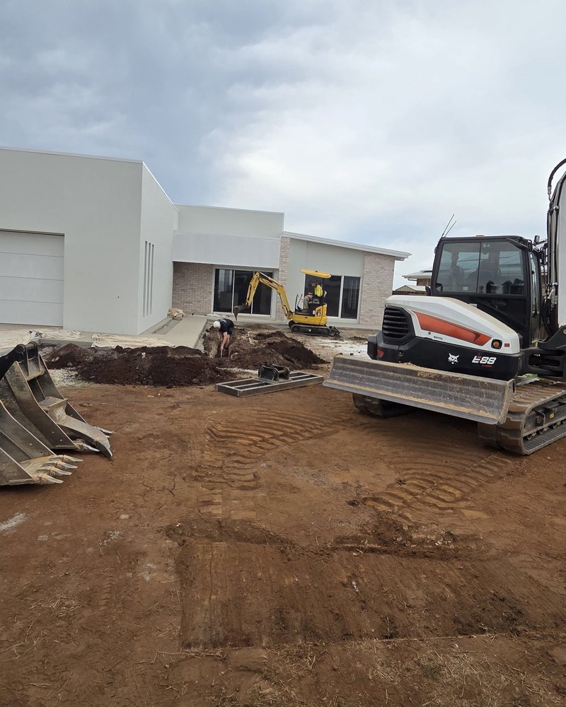 New Build Site — Elite Wastewater & Plumbing